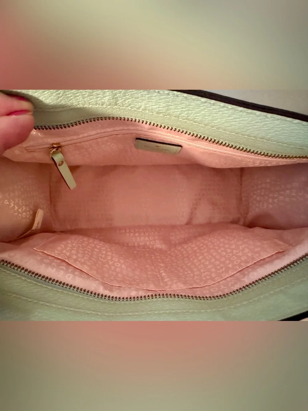 Kate Spade Cedar Street Hayden Satchel - Mint Green